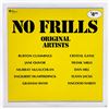 VARIOUS - NO FRILLS - ORIGINAL ARTISTS - VINYL RECORD