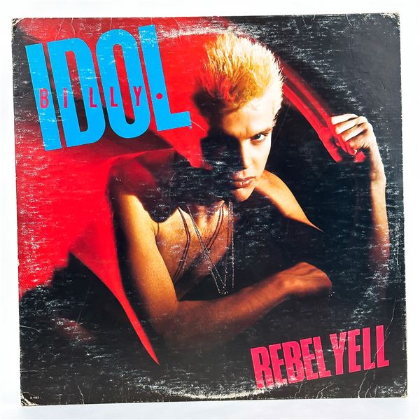 BILLY IDOL - REBEL YELL - VINYL LP RECORD ALBUM