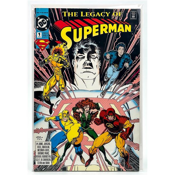 THE LEGACY OF SUPERMAN #1 - 64 PAGES - DC COMICS