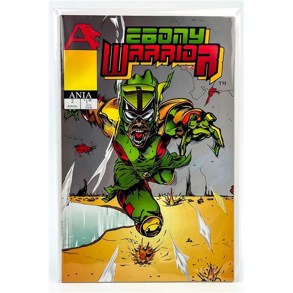 EBONY WARRIOR #2 - ANIA COMICS - COMIC BOOK