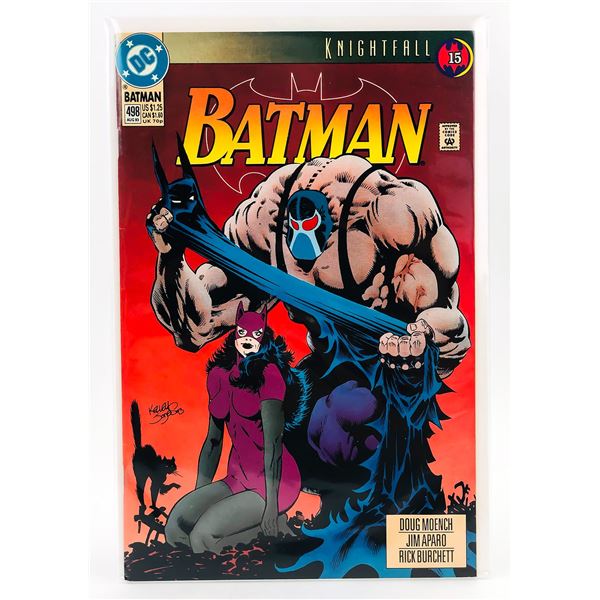 BATMAN #498 - KNIGHTFALL PART 15  - DC COMICS