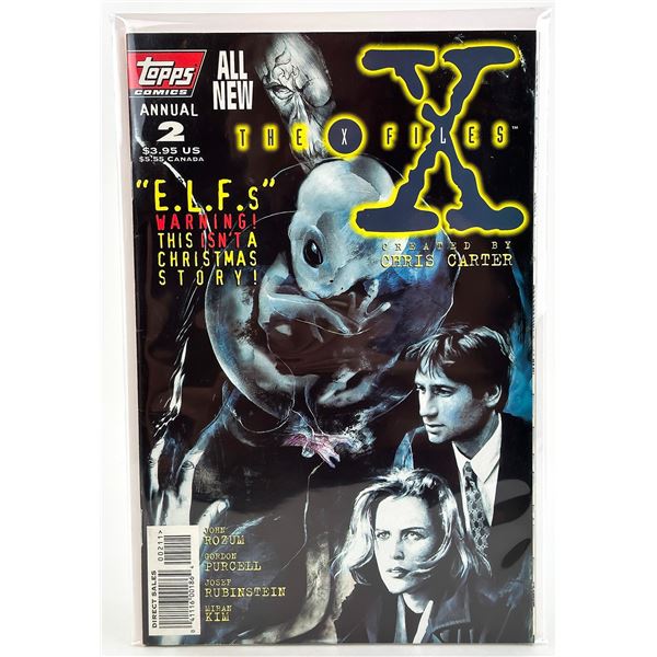 THE X-FILES #2 ANNUAL - 1995 TOPPS COMIC BOOK