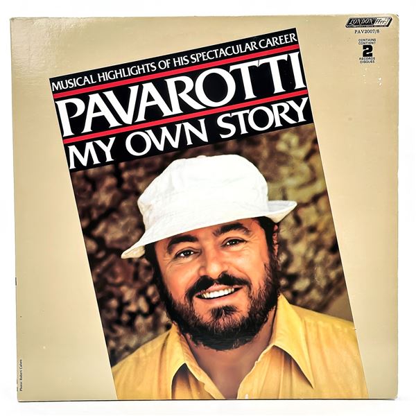 LUCIANO PAVAROTTI - MY OWN STORY - 2LP - OPERA