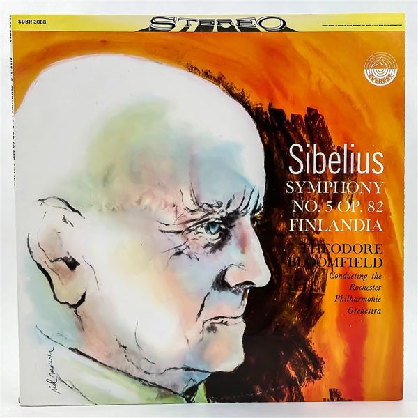 SIBELIUS - THEODORE BLOOMFIELD - PHILHARMONIC LP