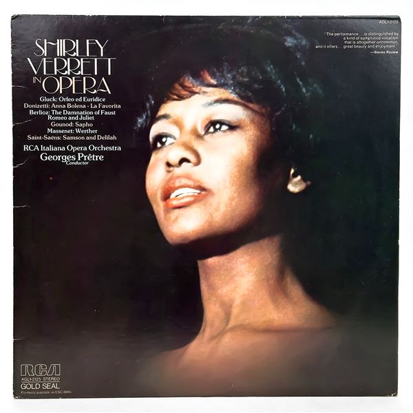 SHIRLEY VERRETT - RCA ITALIANA OPERA ORCHESTRA