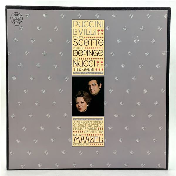 PUCCINI LE VILLI PLACIDO DOMINGO - ROMANTIC OPERA