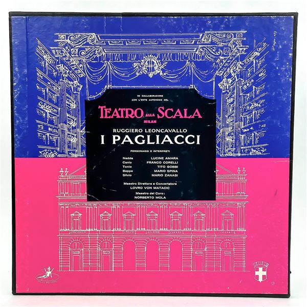 I PAGLIACCI TEATRO ALLA SCALA - LEONCAVALLO - OPERA