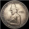 Image 1 : 1920 Pilgrim Half Dollar NEARLY UNCIRCULATED