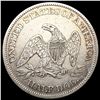 Image 2 : 1861 Seated Liberty Half Dollar CLOSELY UNCIRCULAT