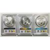 Image 2 : 2020-P/S/W 3 Coin American Silver Eagle Set PCGS M