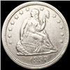 Image 1 : 1857 Seated Liberty Quarter CLOSELY UNCIRCULATED