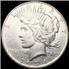 Image 1 : 1934 Silver Peace Dollar CLOSELY UNCIRCULATED