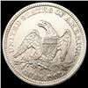 Image 2 : 1854 Arws Seated Liberty Quarter CLOSELY UNCIRCULA