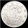 Image 2 : 1854 Silver Three Cent CLOSELY UNCIRCULATED