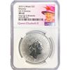 Image 1 : 2023 1oz G.B. 2 P NGC MS69 Q. Elizabeth II