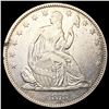 Image 1 : 1873 Seated Liberty Half Dollar CLOSELY UNCIRCULAT