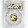 Image 1 : 2020-W $5 Gold Kunz Signed PCGS MS70 DCAM