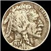 Image 1 : 1937-D 3-Leg Buffalo Nickel LIGHTLY CIRCULATED