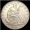 1855 Arws Seated Liberty Half Dollar NEARLY UNCIRC