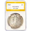 1987 American Silver Eagle PGA MS70