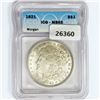 Image 1 : 1921 Morgan Silver Dollar ICG MS65
