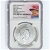 Image 1 : 2023 1oz G.B. 2 P NGC MS69 Q. Elizabeth II