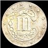 Image 2 : 1855 Silver Three Cent CLOSELY UNCIRCULATED