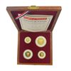 Image 2 : 1989 Poland 1.85ozt AGW Gold Proof Set (4 Coins)