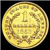 Image 2 : 1853 Rare Gold Dollar UNCIRCULATED