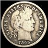 Image 1 : 1895-S Barber Dime NICELY CIRCULATED