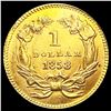 Image 2 : 1858 Rare Gold Dollar UNCIRCULATED