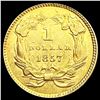 Image 2 : 1857 Rare Gold Dollar UNCIRCULATED