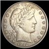Image 1 : 1912 Barber Half Dollar CLOSELY UNCIRCULATED