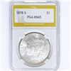 Image 1 : 1878-S Morgan Silver Dollar PGA MS65