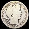 Image 1 : 1897-S Barber Half Dollar NICELY CIRCULATED