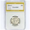 Image 1 : 1924-S Standing Liberty Quarter PGA MS60