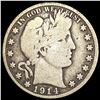 Image 1 : 1914 Barber Half Dollar NICELY CIRCULATED