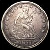 Image 1 : 1873 Arws Seated Liberty Quarter CLOSELY UNCIRCULA