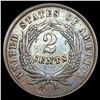 Image 2 : 1864 Lg Motto Two Cent Piece UNCIRCULATED