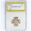 Image 1 : 1930-S Wheat Cent PGA MS65+ RED