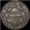 Image 2 : 1826 Classic Head Half Cent LIGHTLY CIRCULATED