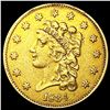 Image 1 : 1834 $2.50 Gold Quarter Eagle LIGHTLY CIRCULATED
