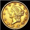 Image 1 : 1854 Rare Gold Dollar CLOSELY UNCIRCULATED