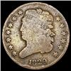 Image 1 : 1829 Classic Head Half Cent NICELY CIRCULATED