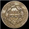 Image 2 : 1829 Classic Head Half Cent NICELY CIRCULATED