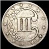 Image 2 : 1852 Silver Three Cent NICELY CIRCULATED