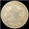 Image 2 : 1855 Arws Seated Liberty Quarter CLOSELY UNCIRCULA