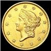 Image 1 : 1852 Rare Gold Dollar UNCIRCULATED