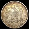 Image 2 : 1875-CC Seated Liberty Half Dollar CLOSELY UNCIRCU