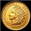 Image 1 : 1908 RD Indian Head Cent GEM BU